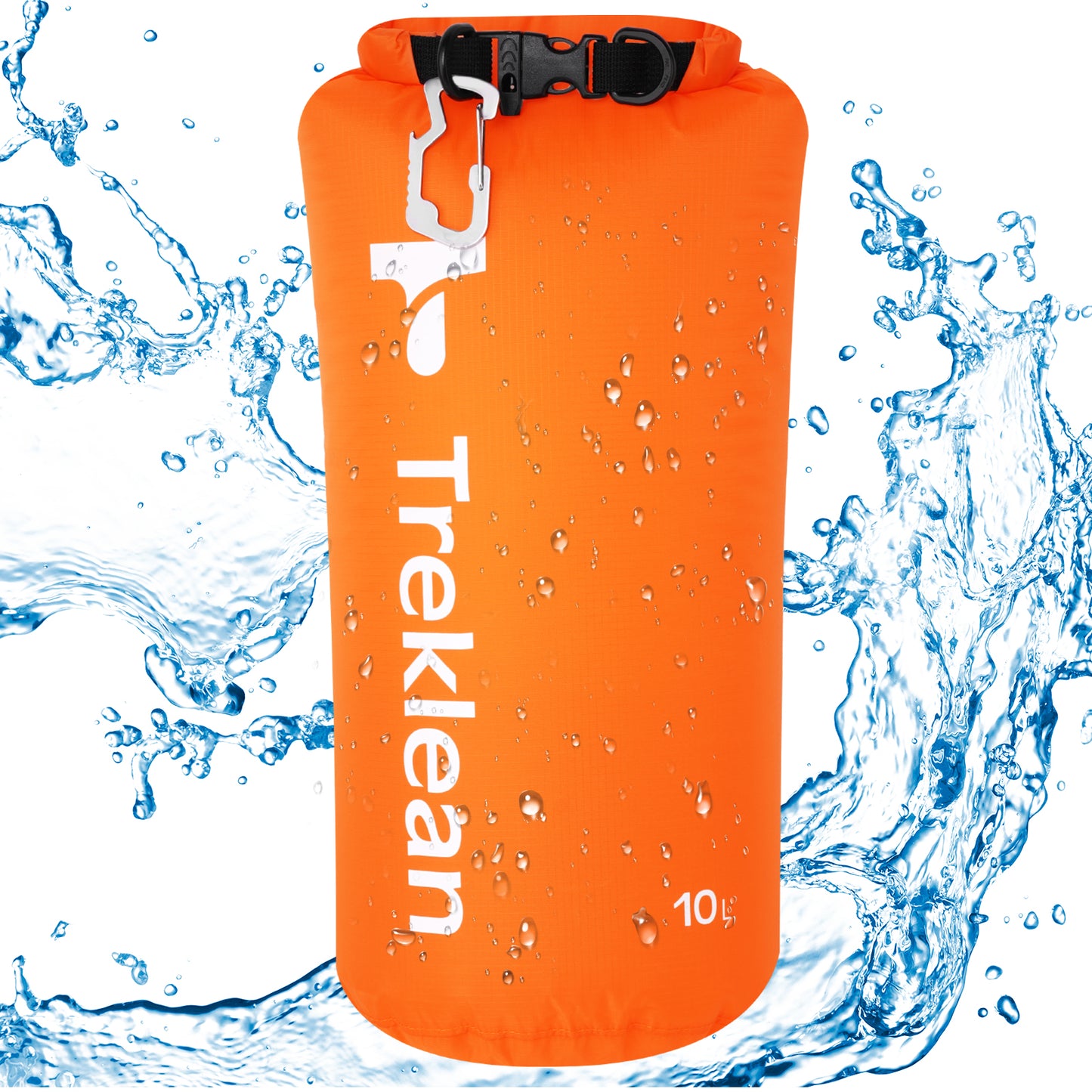 Treklean Orange Summer Ultralight Beach Bag