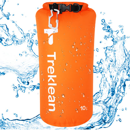 Treklean Orange Summer Ultralight Dry Bag